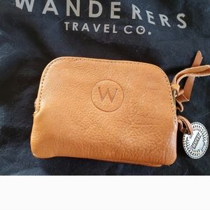 3-1/2 x 3" leather wallet